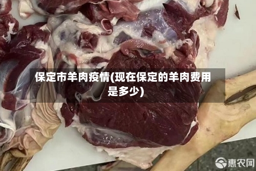 保定市羊肉疫情(现在保定的羊肉费用是多少)