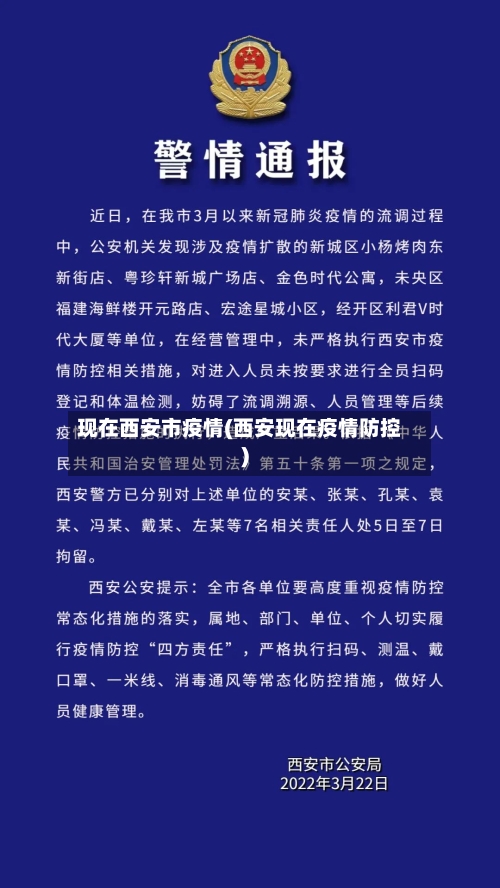 现在西安市疫情(西安现在疫情防控)-第2张图片