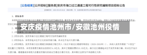 安庆疫情池州市/安徽池州役情-第2张图片