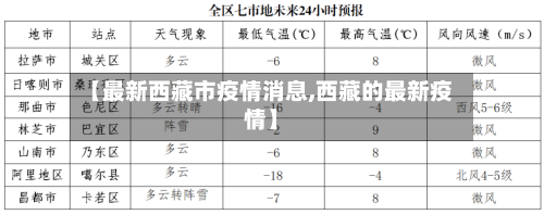 【最新西藏市疫情消息,西藏的最新疫情】-第3张图片