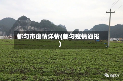 都匀市疫情详情(都匀疫情通报)-第2张图片