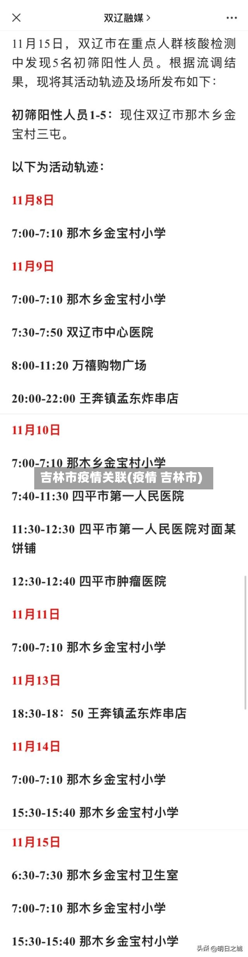 吉林市疫情关联(疫情 吉林市)